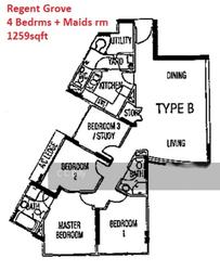 Regent Grove (D23), Condominium #127655412